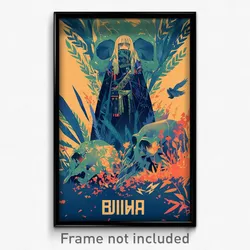 Russian Movie Poster - Lovely Remains (Russia Psychedelic Art Retro Film Print)