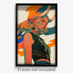Art Poster - Average Claim (Psychedelic Trippy Weird 11x17 Cartoon Print)