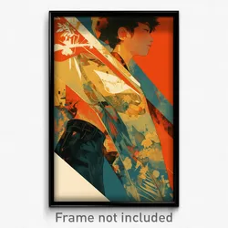 Vietnamese Movie Poster - Boy Feeling Thankful, Well Groomed Jeans (Art Print)