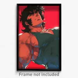 Anime Art Poster - Man Feeling Love Wearing Quizzical Sleeveless (Print)