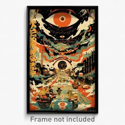 Chinese Movie Poster - Warped Fortifications (China Retro Film Art Print)