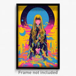 Thai Movie Poster - Coarse Tsunami (Thailand Psychedelic Art Retro Film Print)