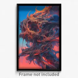 Art Poster - Distinct Forgeworks (Psychedelic Trippy Weird 11x17 Print)