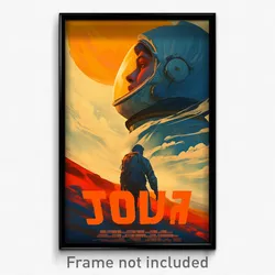 Russian Movie Poster - Peaceful Coast (Russia Psychedelic Art Retro Film Print)
