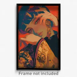 Chinese Movie Poster - Boy Feeling Sadness, Velvety Long Sleeves (Art Print)