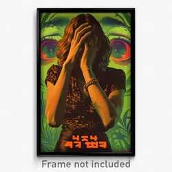 Hebrew Movie Poster - Man Feeling Eagerness, Lively Crop Top (Israel Art Print)