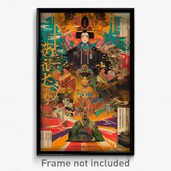Japanese Movie Poster - Flamboyant Chantry (Japan Retro Film Art Print)