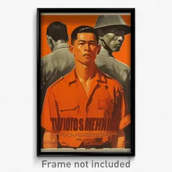 Vietnamese Movie Poster - Man Feeling Politeness, Humble Prison Clothes (Print)