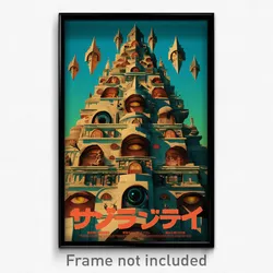 Japanese Movie Poster - Uncommon Spanish Architecture (Japan Film Art Print)