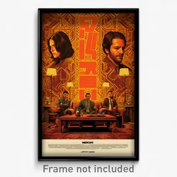 Hebrew Movie Poster - Golden Gaming Room (Israel Retro Film Art Print)
