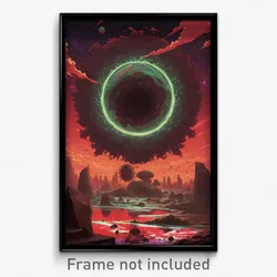 Russian Movie Poster - Circular Exotic Area (Russia Retro Film Art Print)