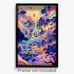 Greek Movie Poster - Rare Pen (Greece Psychedelic Trippy Art Retro Film Print)