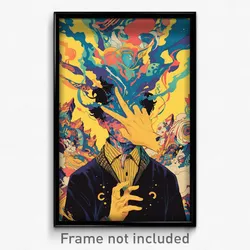Bollywood Movie Poster - Boy Feeling Tolerance, Admirable Layered (Art Print)