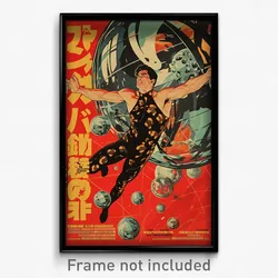 Chinese Movie Poster - Man Feeling Shocked, Angelic Black Leotard (Art Print)