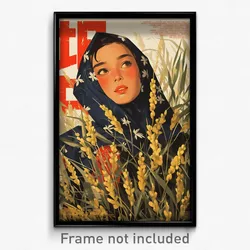 Vietnamese Movie Poster - Woman Feeling Worthy, Hearty Hooded Vest (Art Print)