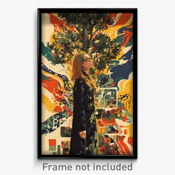 Icelandic Movie Poster - Cluttered Vienna (Iceland Retro Film Art Print)