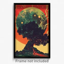 Bollywood Movie Poster - Terrific Observatory (India Retro Hindi Film Art Print)