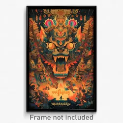 Thai Movie Poster - Spotted Boulevard (Thailand Retro Film Art Print)