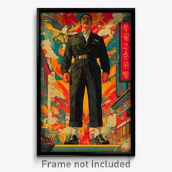 Korean Movie Poster - Man Feeling Impatient, Lively Black Socks (Art Print)