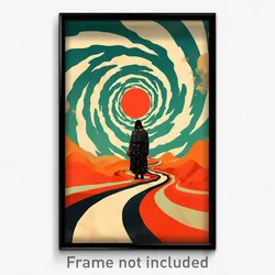Vietnamese Movie Poster - Arctic Steps (Vietnam Retro Film Art Print)