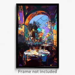 Art Poster - A Parallel Dimension Where Time Flows Backward