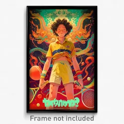 Thai Movie Poster - Boy Feeling Helpless, Voluminous Tennis Uniform (Art Print)