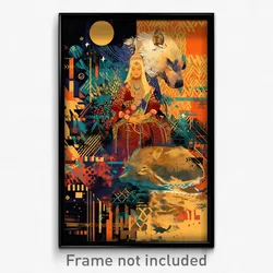 Bollywood Movie Poster - Bronze Dormer (India Retro Hindi Film Art Print)