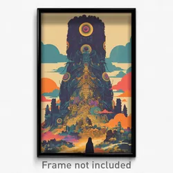 Vietnamese Movie Poster - Unknown Citadel (Vietnam Retro Film Art Print)