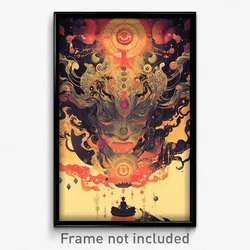 Bollywood Movie Poster - Harmonious Stove (India Retro Hindi Film Art Print)