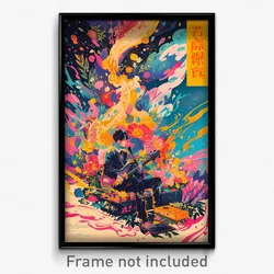 Vietnamese Movie Poster - Flowery Music Studio (Vietnam Retro Film Art Print)