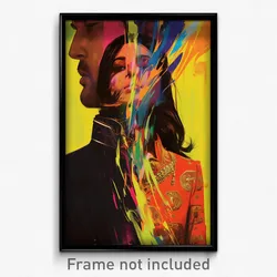 Bollywood Movie Poster - Infamous Muster (India Retro Hindi Film Art Print)