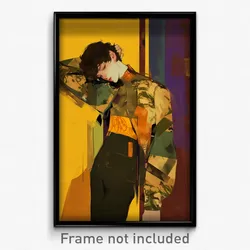 Art Poster - Boy Feeling Attraction Wearing Agile Costume (Print)