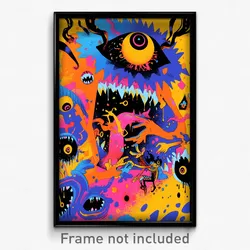 Art Poster - Fantastic Portal (Psychedelic Trippy Weird 11x17 Print)