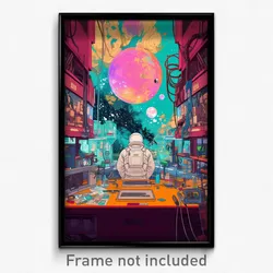 Movie Art Poster - Amazing Laboratory (Psychedelic Retro Weird Film Print)
