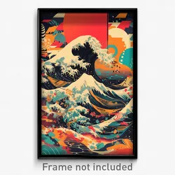 Icelandic Movie Poster - Velvety Outcropping (Iceland Retro Film Art Print)