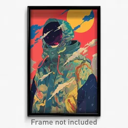 Icelandic Movie Poster - Boy Feeling Self Conscious, Adventurous Hooded Jacket
