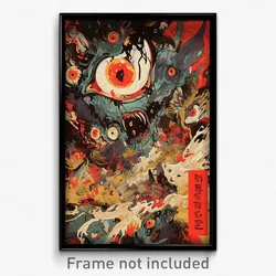 Vietnamese Movie Poster - Dry Remains (Vietnam Psychedelic Art Retro Film Print)