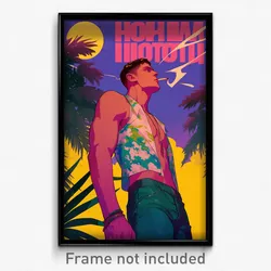 Russian Movie Poster - Boy Feeling Grouchiness, Homely Crop Top (Art Print)