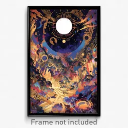 Art Poster - Negligible Madhouse (Psychedelic Trippy Weird 11x17 Print)