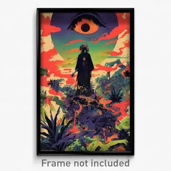 Vietnamese Movie Poster - Rough Grave (Vietnam Psychedelic Art Retro Film Print)