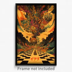 Thai Movie Poster - Drab Dump (Thailand Psychedelic Trippy Art Retro Film Print)