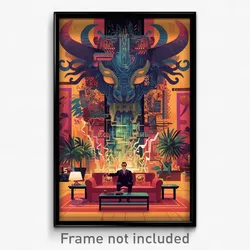 Mexican Movie Poster - Villainous Hotel Room (Mexico Retro Film Art Print)