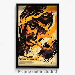 French Movie Poster - Sentimental Moor (France Psychedelic Art Retro Film Print)