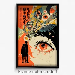 Japanese Movie Poster - Boy Feeling Courage, Feminine Collared Coat (Art Print)