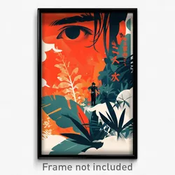 Vietnamese Movie Poster - Simplistic Fjord (Vietnam Retro Film Art Print)