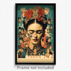 Mexican Movie Poster - Man Feeling Intrigued, Memorable Lace Trimmed (Art Print)