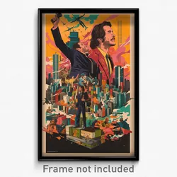 Brazilian Movie Poster - Energetic Canadian City (Brazil Retro Film Art Print)