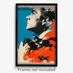 Icelandic Movie Poster - Boy Feeling Enjoyment, Quizzical Black Neckerchief