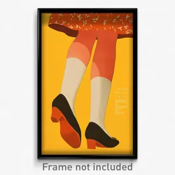 Icelandic Movie Poster - Girl Feeling Baffled, Impeccable Lowleg (Art Print)