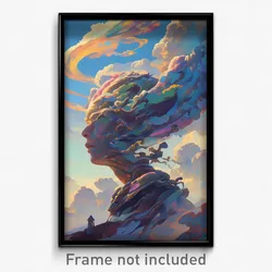 Art Poster - Flawless Gallery (Psychedelic Trippy Weird 11x17 Cartoon Print)
